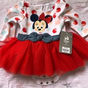 Minnie Mouse Tutu Onesie